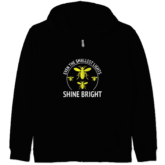 Fireflies Firefly Lightning Bug Insect Collector Zip Hoodies