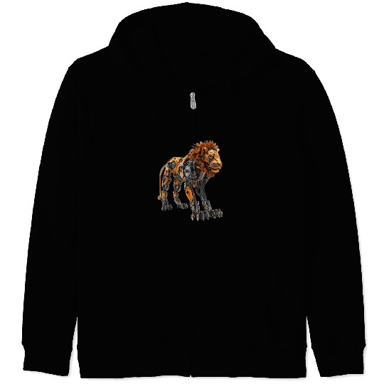 Lion Zip Hoodies