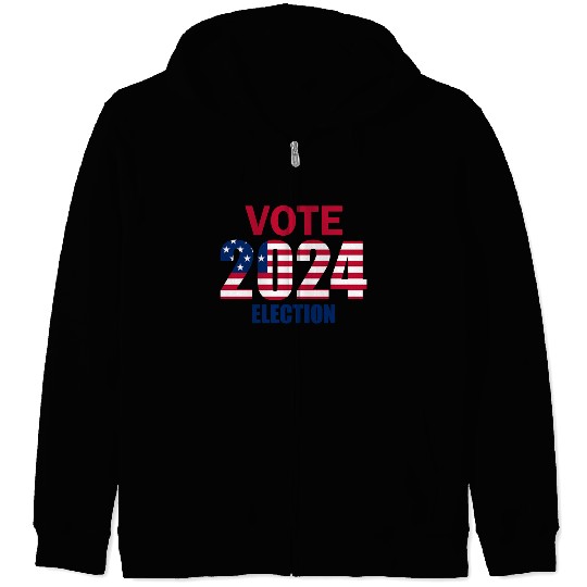 US Election Zip Hoodies