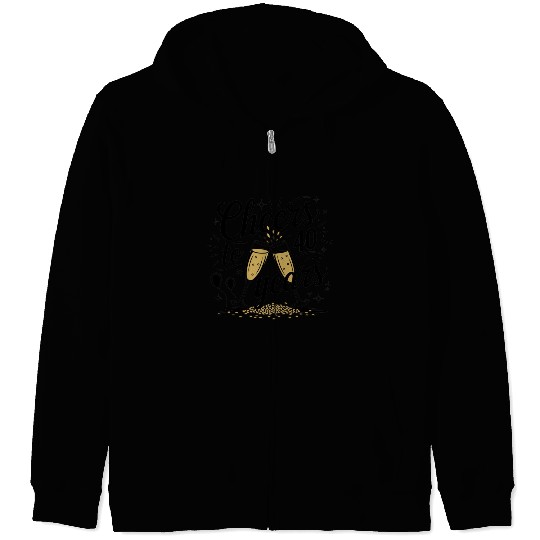cheers to 40 years Zip Hoodies 40th Birthday gift