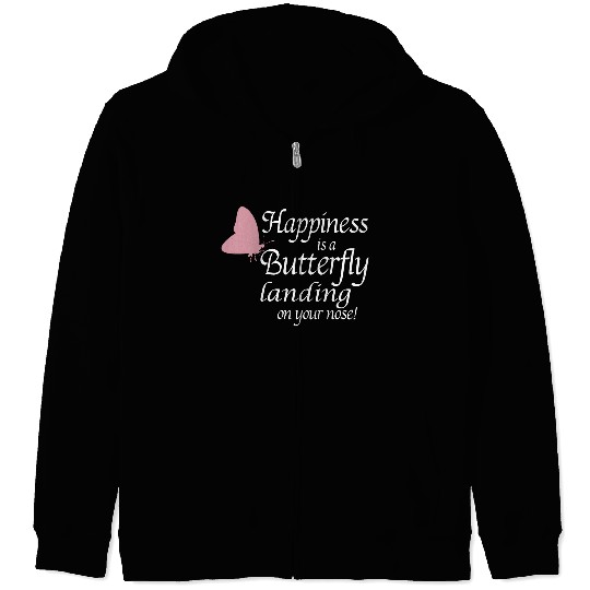 Butterfly Butterflies Insect Collector Entomology Zip Hoodies
