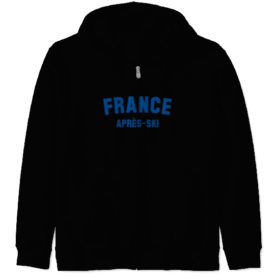 APRES SKI France Zip Hoodies