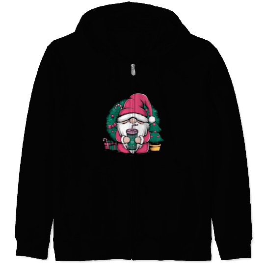 santa claus Zip Hoodies