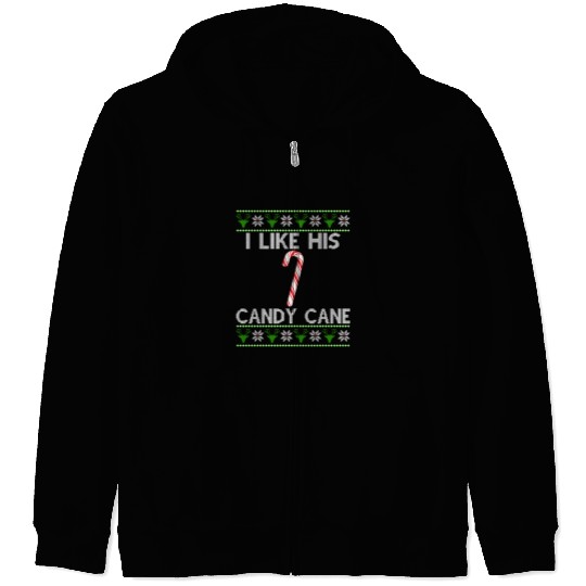Family Ugly Christmas Couple Matching Funny Zip Hoodies