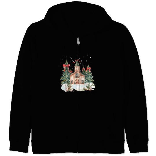 Oh Come Let Us Adore Him Funny Chrismas Jesus Zip Hoodies