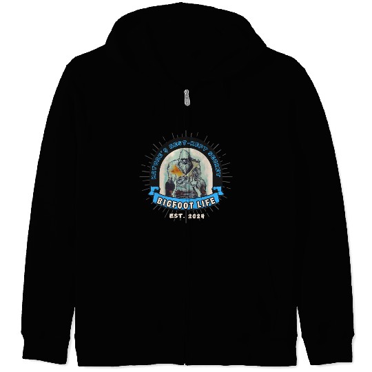 BIGFOOT LIFE NATURE'S BEST KEPT SECRET 3769840 Zip Hoodies