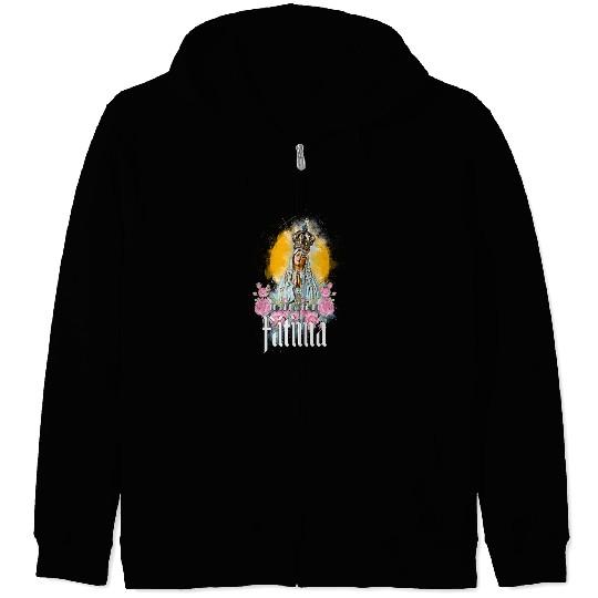 Our Lady of the Rosary of Fátima - Portugal Zip Hoodies