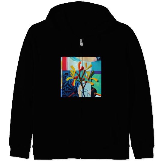 Everyday mistletoe Zip Hoodies