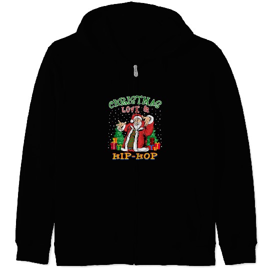 Christmas, Love & Hip Hop, Santa’s Holiday Look Zip Hoodies