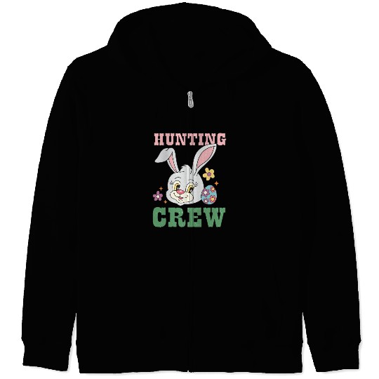 Happy Easter Day, Easter Bunny Zip Hoodies