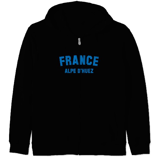 ALPE DHUEZ France Zip Hoodies