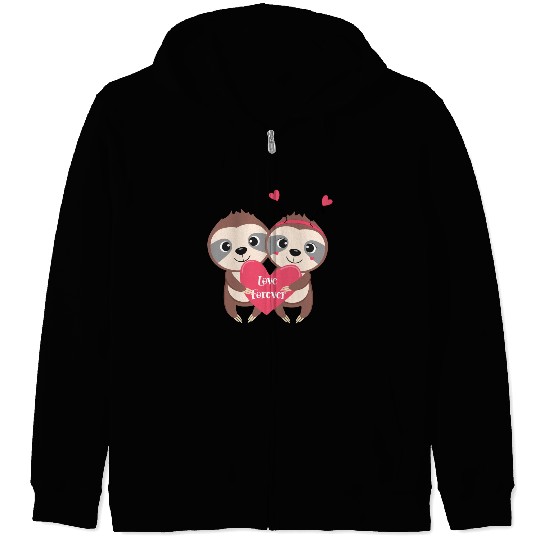 Valentines day Heart Coquette Bow Zip Hoodies