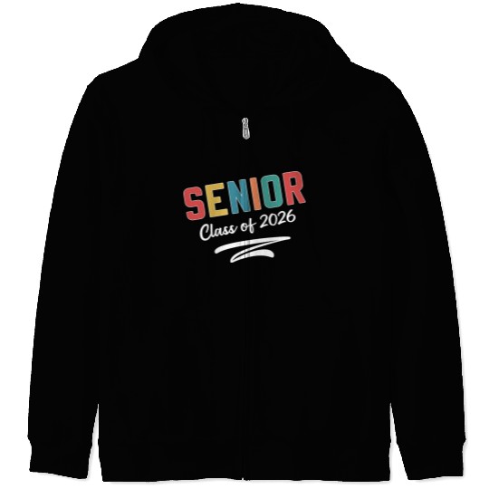 Senior Class of 2026 Graduation Senior Zip Hoodies