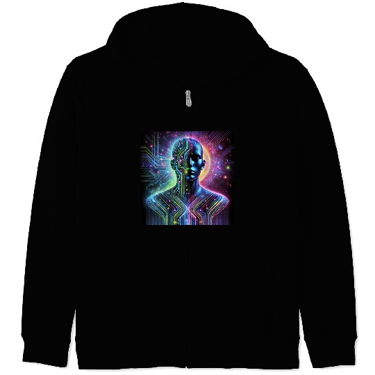 Humanoid AI Zip Hoodies