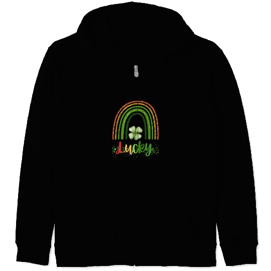 Blessed To Be Irish Saint Patty's Day Ireland Zip Hoodies
