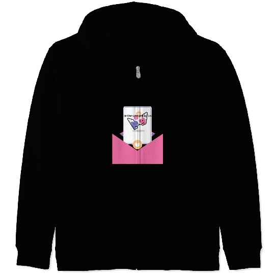 Getting Better with Age Valentine Day Zip Hoodies