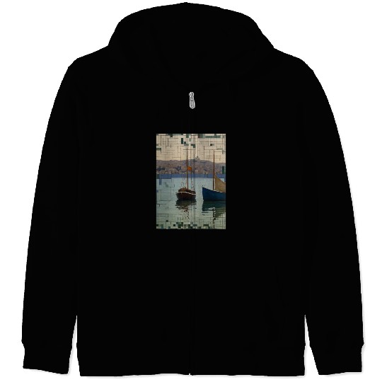 Painting Zip Hoodies