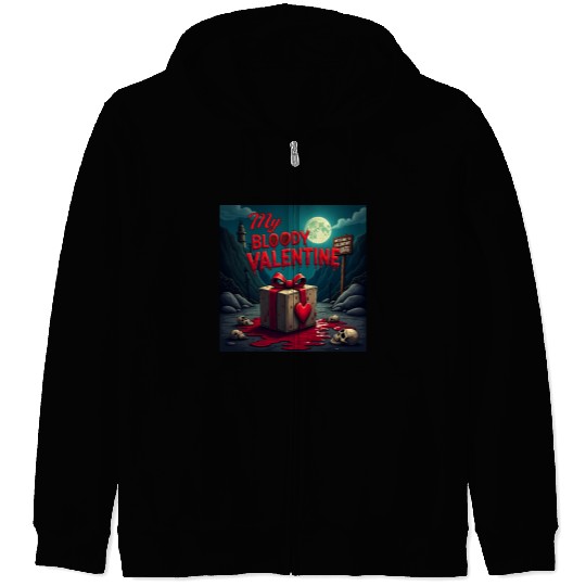 My bloody Valentine Zip Hoodies