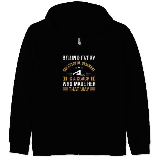 Gymnastics Gym Fitness Sports Training Zip Hoodies