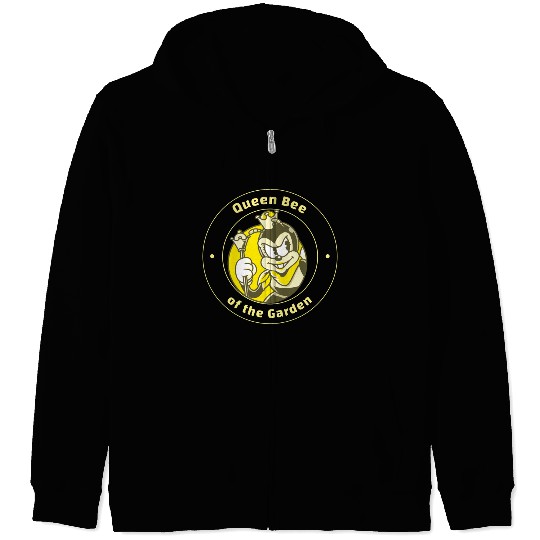 Queen Bee of the Garden Zip Hoodies