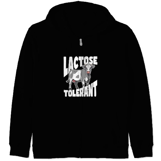 Lactose Tolerant – Built Different Zip Hoodies