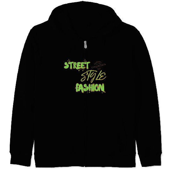 Street Style Design by Tavia Linen Zip Hoodies