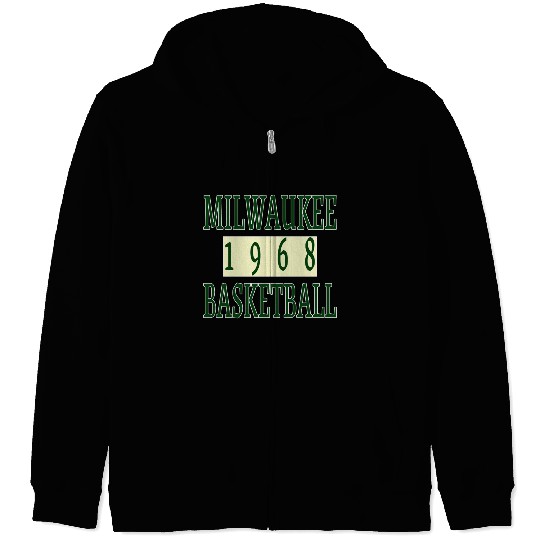 Milwaukee Basketball 1968 Classic Zip Hoodies
