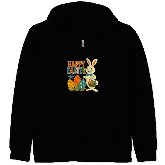 Happy Easter Bunny –2025 Zip Hoodies