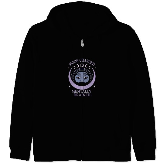 Witchy Book Club Pagan Reader Occult Fiction Coven Zip Hoodies