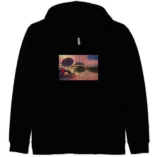 Morro Beach Picnic Zip Hoodies