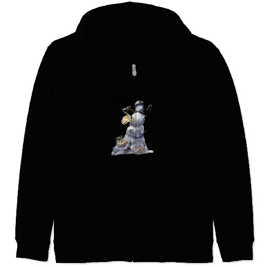 Bronx Snowman NYC Uptown Zip Hoodies