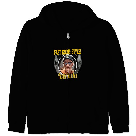 Fast Eddie Style Flash Zip Hoodies
