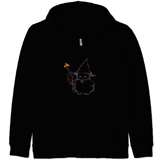 Magic is my cattitude Zip Hoodies