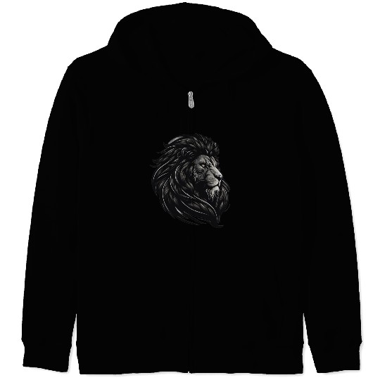 Lion Zip Hoodies