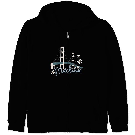 Mackinac Island Zip Hoodies