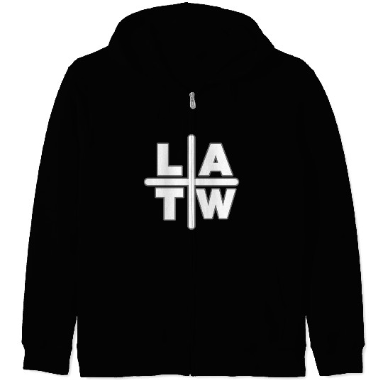 L.A.T.W. Original Summer Black Zip Hoodies
