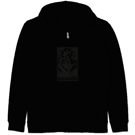 Photography Tarot – The Photographer (Dark Variant Zip Hoodies