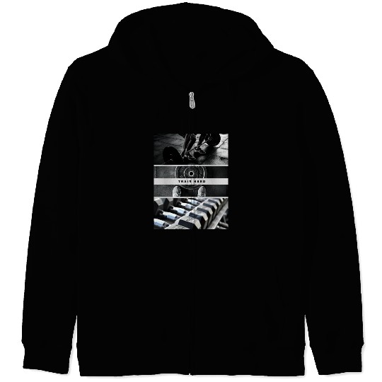 Train Hard Zip Hoodies
