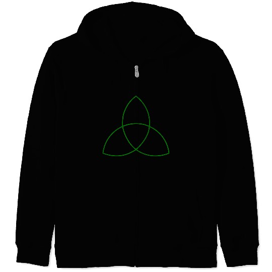 Triquerta (Celtic knot) Zip Hoodies
