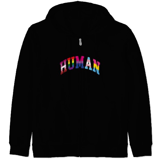 Human Zip Hoodies