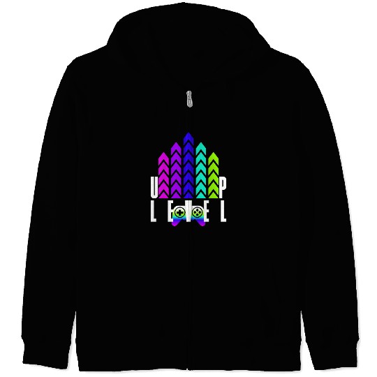 Level Up Gaming Zip Hoodies
