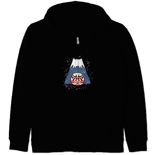 Kabuki Fuji-Classic Japan Zip Hoodies