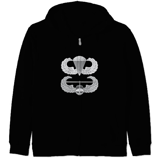 Airborne Air Assault Zip Hoodies