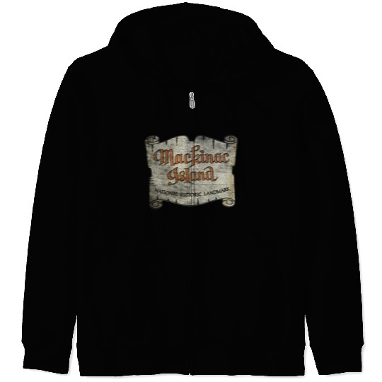 Mackinac Island Zip Hoodies