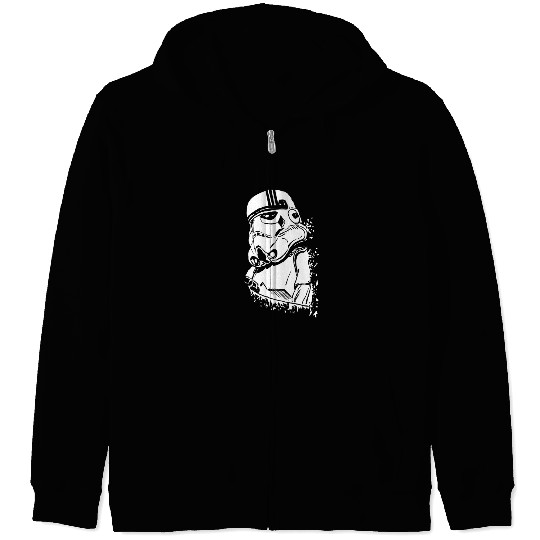 Funny and cool Star Wars Stormtrooper graffiti Zip Hoodies