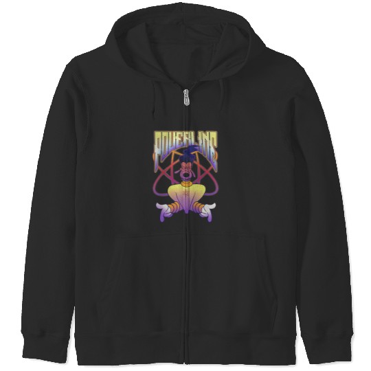 Disney A Goofy Movie Powerline Logo Portrait Zip Hoodies