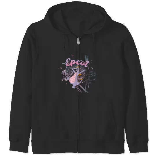 Figment Zip Hoodies, Epcot Figment Tank, Disney Figment Tank, One Little Spark Zip Hoodies
