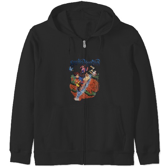 Retro Disneyland Splash Mountain Zip Hoodies