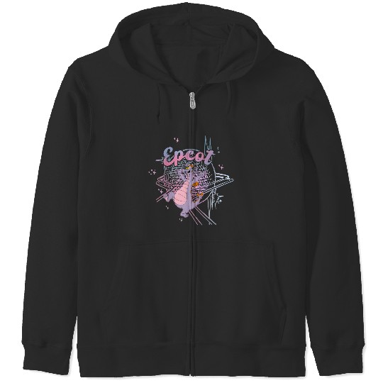 Disney Epcot Funny Figment Imagination Zip Hoodies