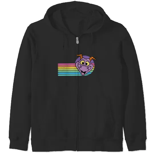 Disney vintage comfort colors Zip Hoodies - Disney figment Zip Hoodies - Disney Epcot Zip Hoodies